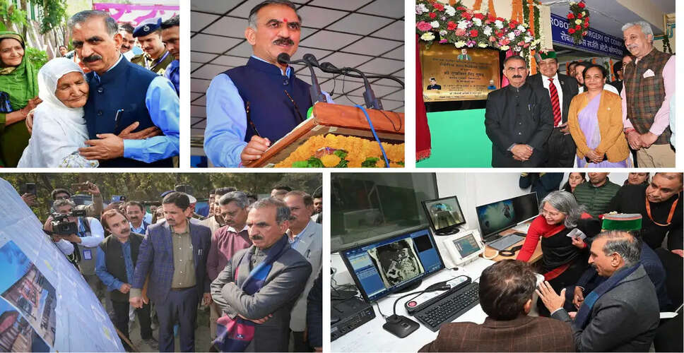 Transforming Himachal: Sukhvinder Singh Sukhu's Vision for Systemic Change