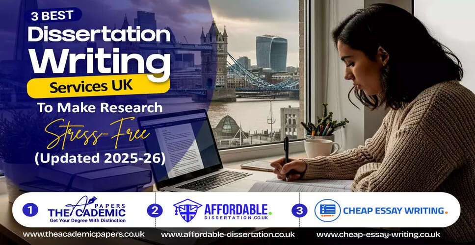 Top Dissertation Writing Services in the UK for 2025-26