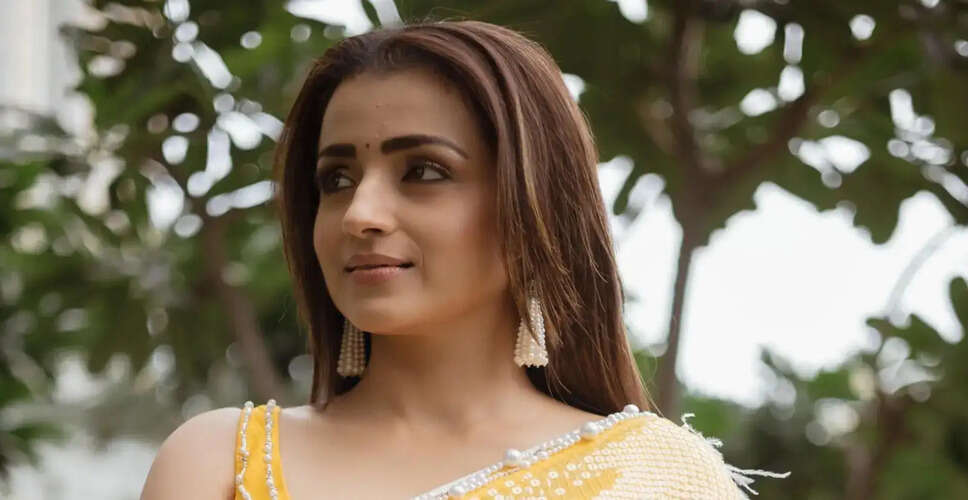 Trisha Krishnan: The Silent Strength Amidst Controversies