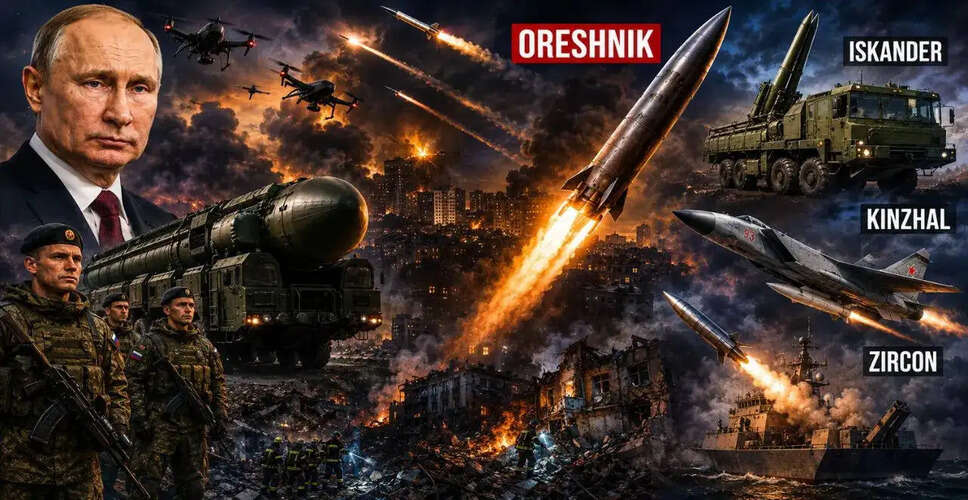 Intense Russian Missile Assault on Ukraine: Key Details and Impacts