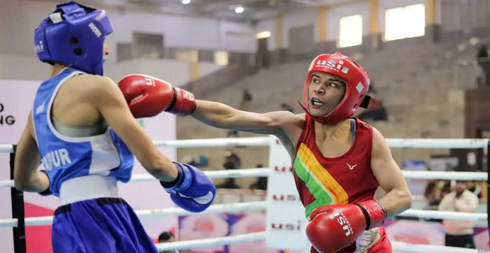 Top Boxers Shine at National Championships in Greater Noida