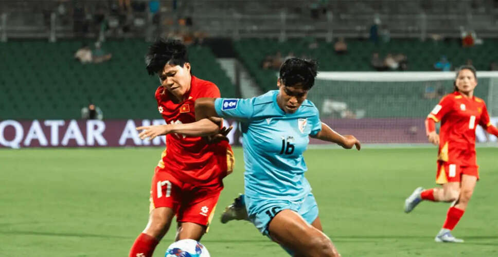 Vietnam Edges India 2-1 in AFC Women's Asian Cup Opener