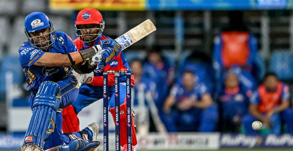 Suryakumar Yadav Shines in IPL 2025, Matches World Record
