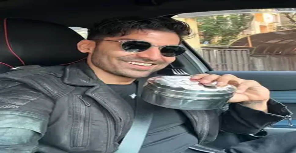 Gurmeet takes a step towards healthier lifestyle with steel tiffin boxes