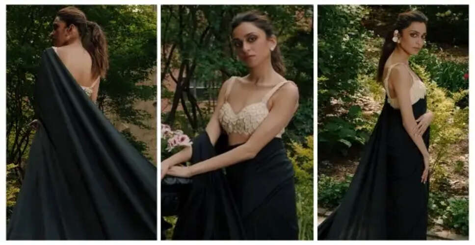 Diya Mehta Jatia Stuns at Met Gala 2026 with Unique 3D Peacock Saree