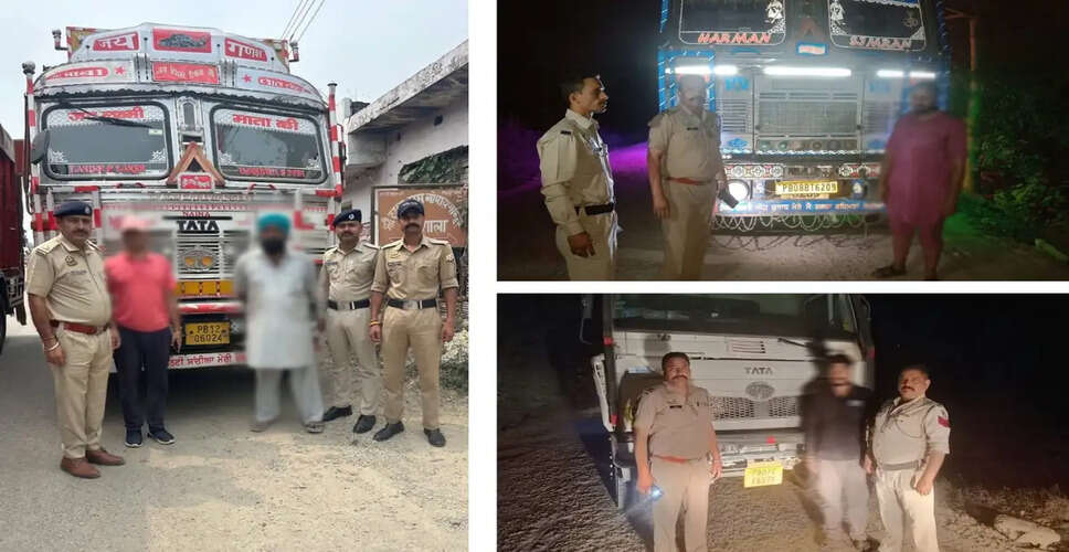 Nurpur Police Intensifies Crackdown on Illegal Mining Activities