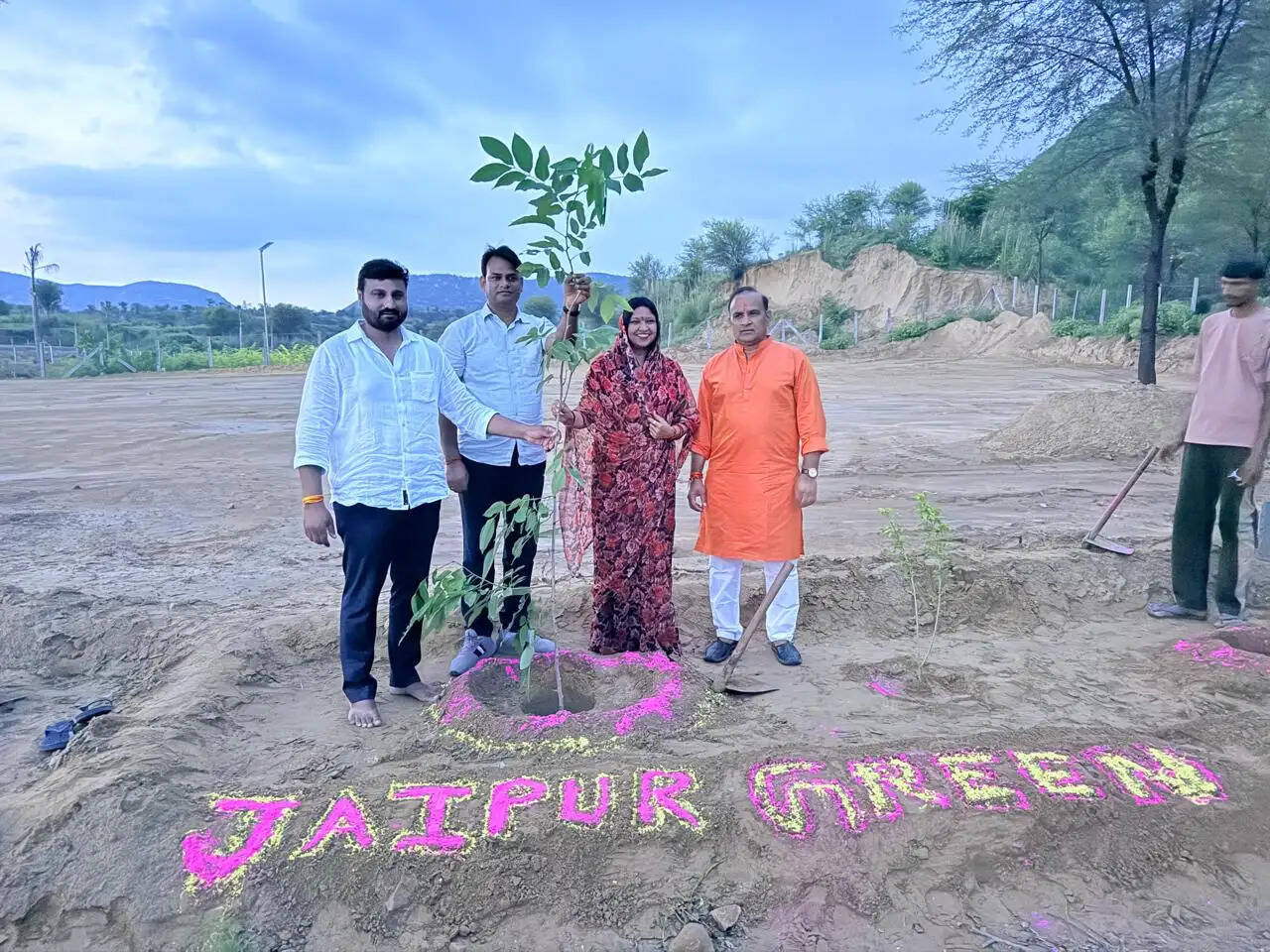 Massive Tree Plantation Initiative Launched in Jaipur