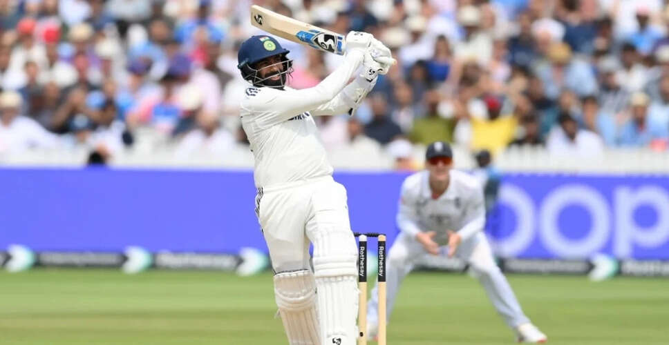 Jasprit Bumrah's Remarkable Performance at Lord's: A Bowler's Batting Brilliance