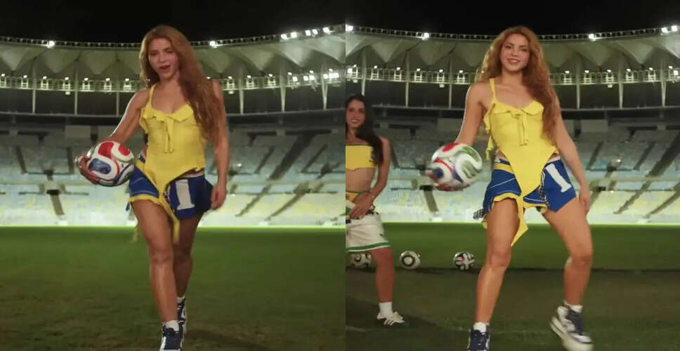 Shakira Teams Up with Burna Boy for FIFA World Cup Anthem 'Dai Dai'