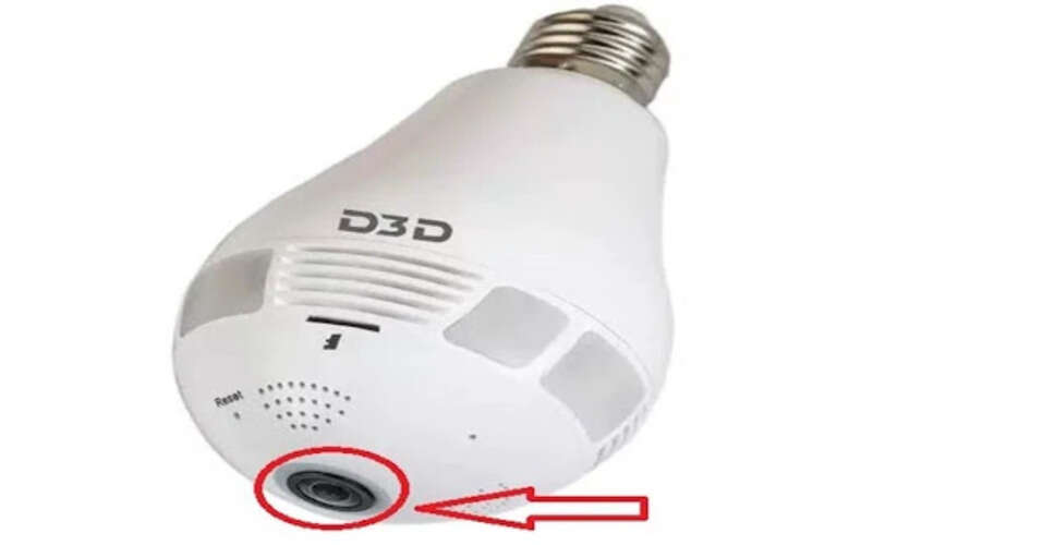 Innovative LED Bulb CCTV Camera: A Secret Surveillance Solution