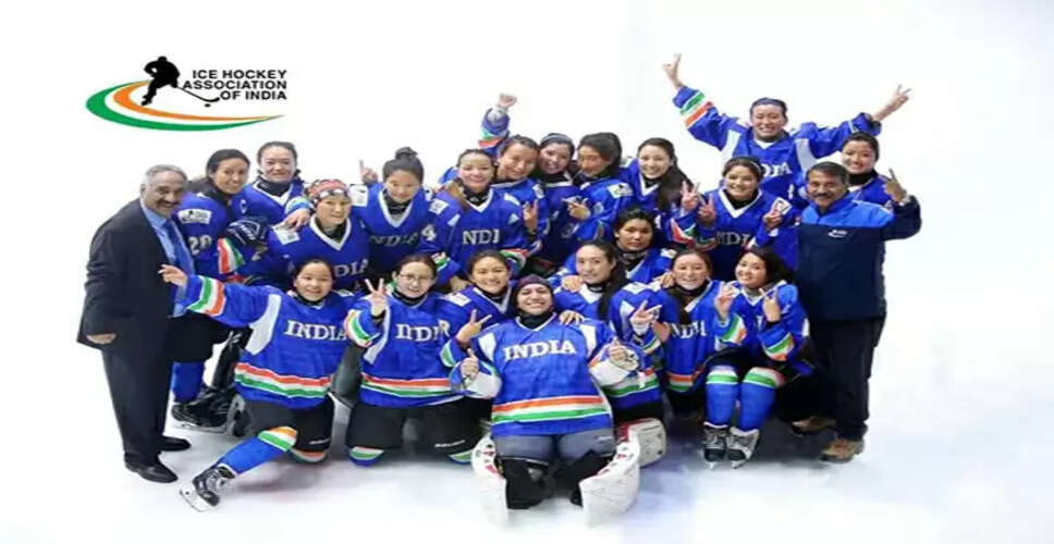 Indian Women's Ice Hockey Team Triumphs with Bronze at IIHF Asia Cup