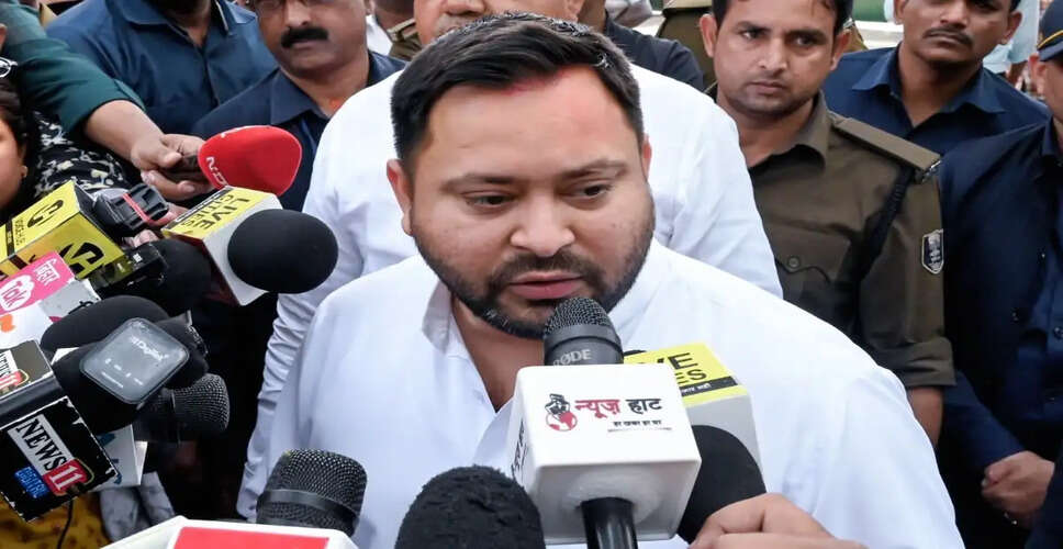 Tejashwi Yadav Critiques NDA Government Over Financial Mismanagement in Bihar
