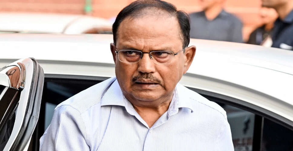 NSA Ajit Doval Addresses Terrorism at SCO Meeting in China