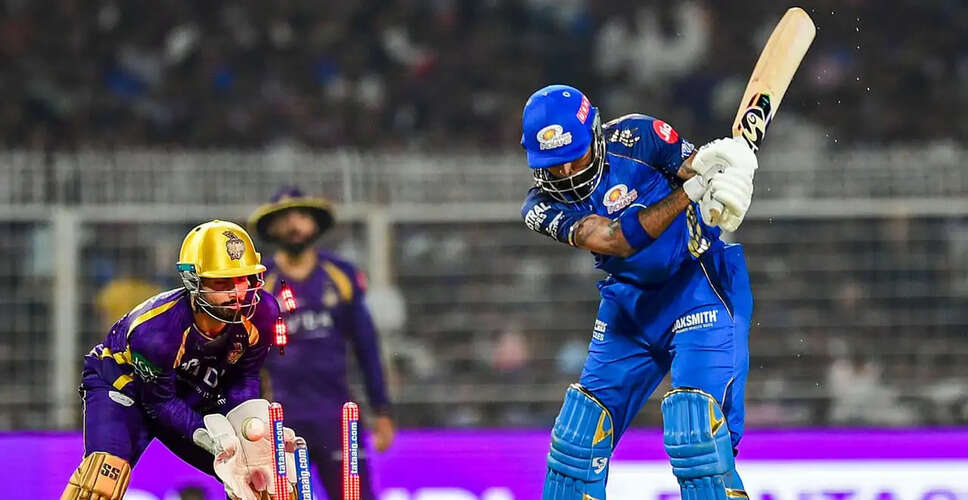 Mumbai Indians Face Defeat Against Kolkata Knight Riders in IPL 2026