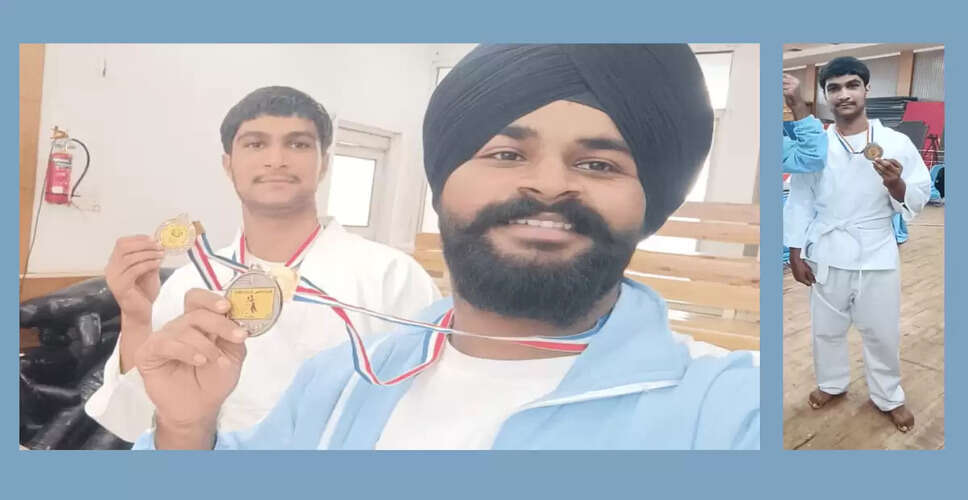 Young Judo Star Aditya Shines at National Championship in Bhopal