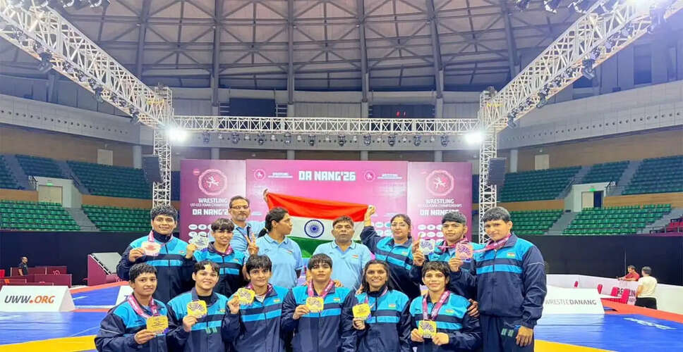 India's Wrestlers Shine at U23 Asian Championships 2026 in Vietnam