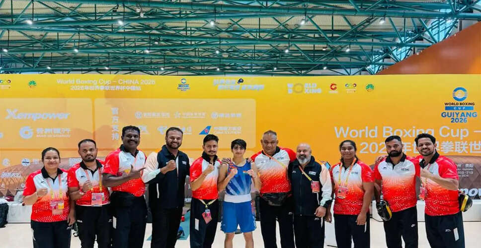 India Shines at World Boxing Cup 2026 with Six Medals Secured
