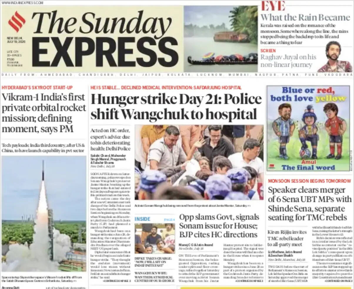 Media Coverage of Sonam Wangchuk's Hunger Strike Sparks Debate