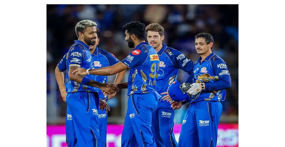 Mumbai Indians Gear Up for IPL Showdown Against Chennai Super Kings