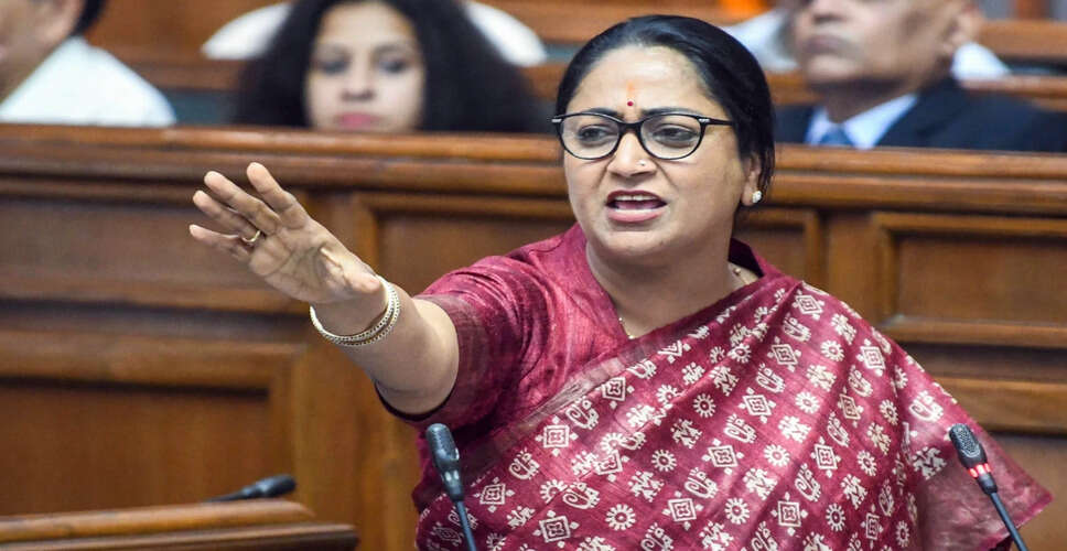 Delhi Chief Minister Rekha Gupta Expresses Disappointment Over Opposition's Mockery