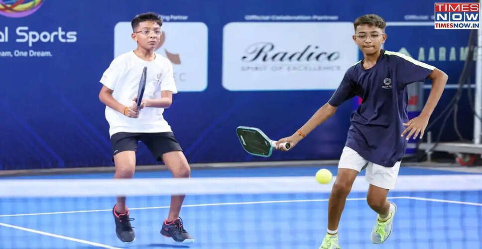 Veer Shah Dominates at India's First Junior Pickleball Championship