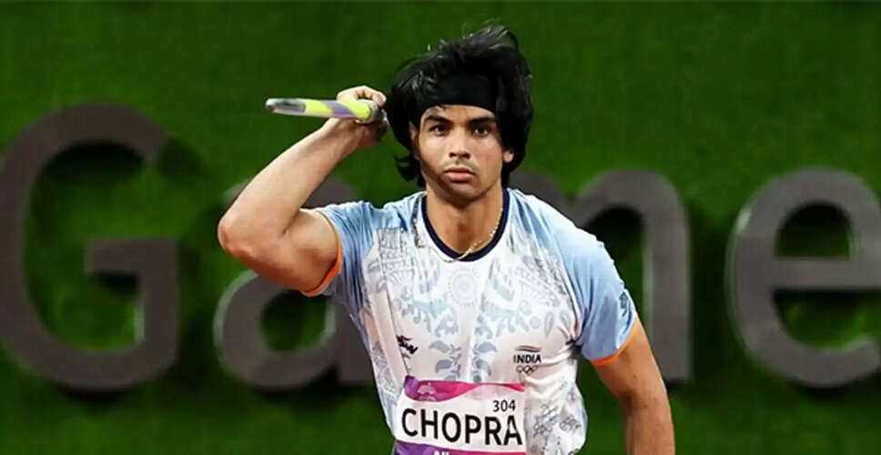 Neeraj Chopra Secures Second Place at Diamond League Final in Zurich