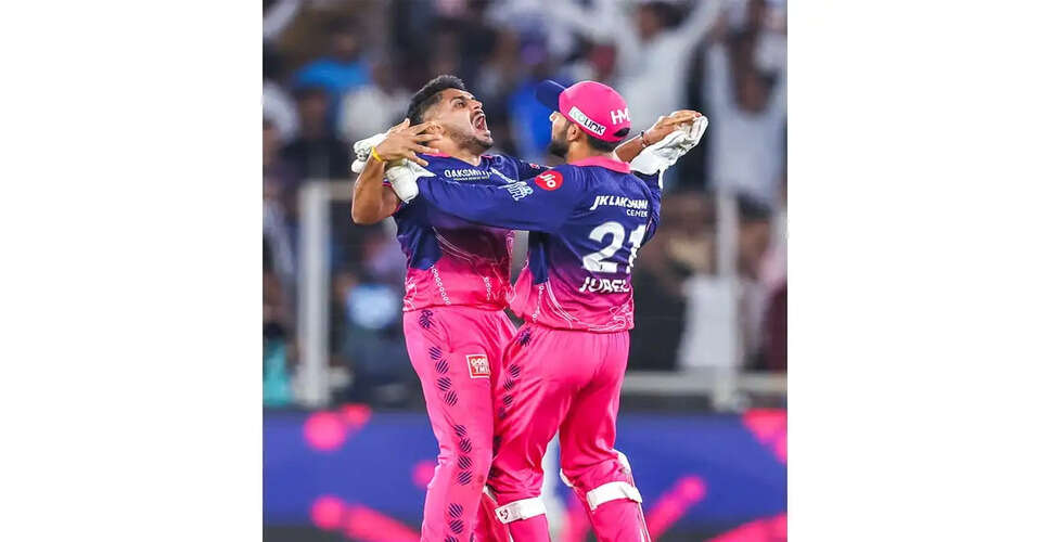 Tushar Deshpande's Heroics Lead Rajasthan Royals to Victory Over Gujarat Titans