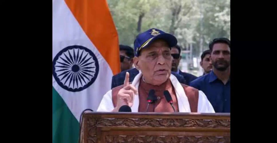 India's Strong Stance Against Terrorism: Rajnath Singh's Address