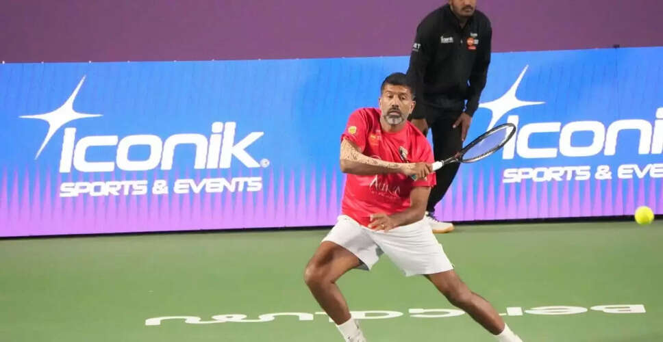 World Tennis League Shines in India with Star-Studded Matches