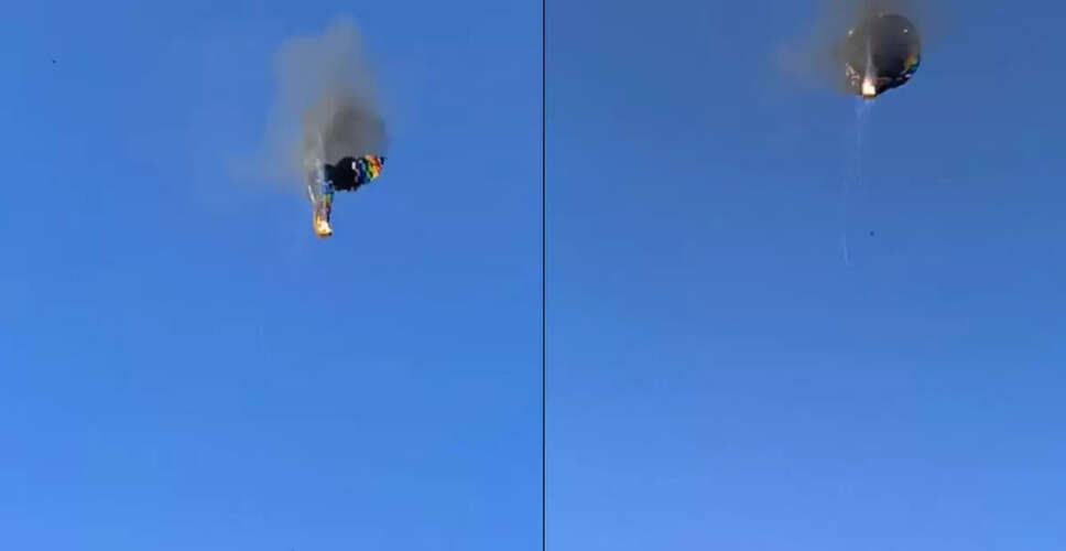 Tragic Hot-Air Balloon Fire Claims Eight Lives in Southern Brazil