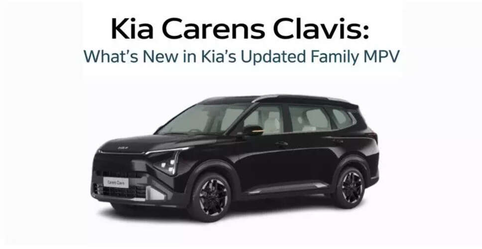Kia Carens Clavis: A Comprehensive Overview of the Latest Family MPV