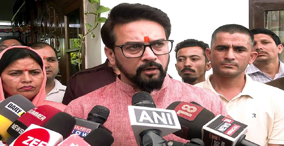 Anurag Thakur Critiques Rahul Gandhi's Vote Theft Claims in Lok Sabha
