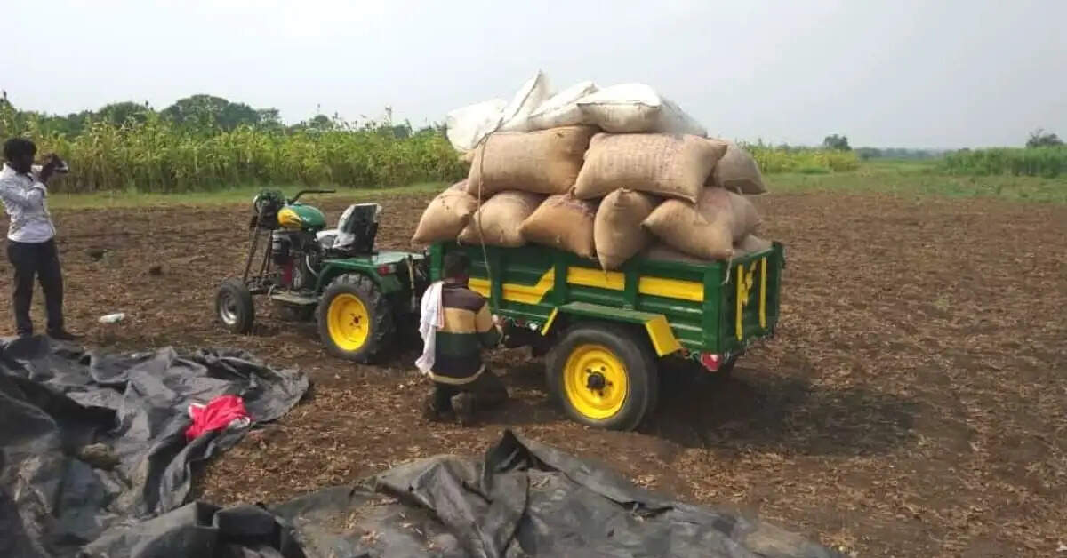 Innovative Farmer Transforms Bullet Bike into Affordable Tractor