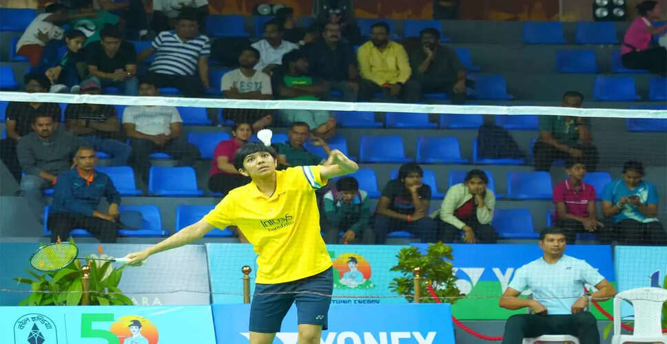 Surya Charishma and Tanvi Patri to Compete in Women's Singles Final at National Badminton Championships