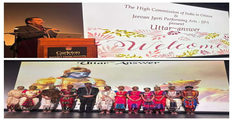 International Gita Mahotsav Celebrated in Canada with Musical Ballet