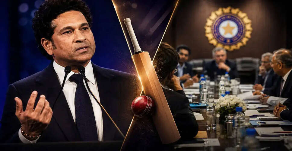 BCCI to Evaluate Sachin Tendulkar's IPL Rule Change Proposals