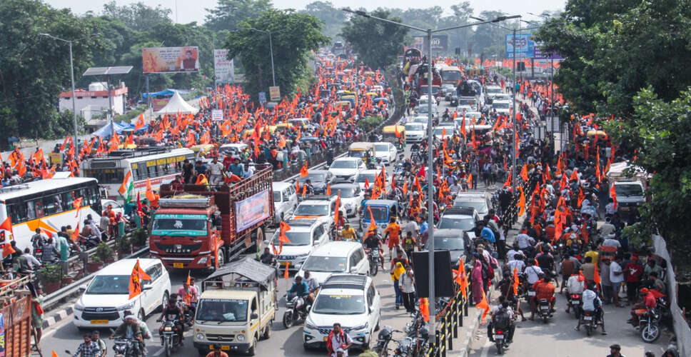 Heavy Rain Causes Flooding and Traffic Chaos in Delhi