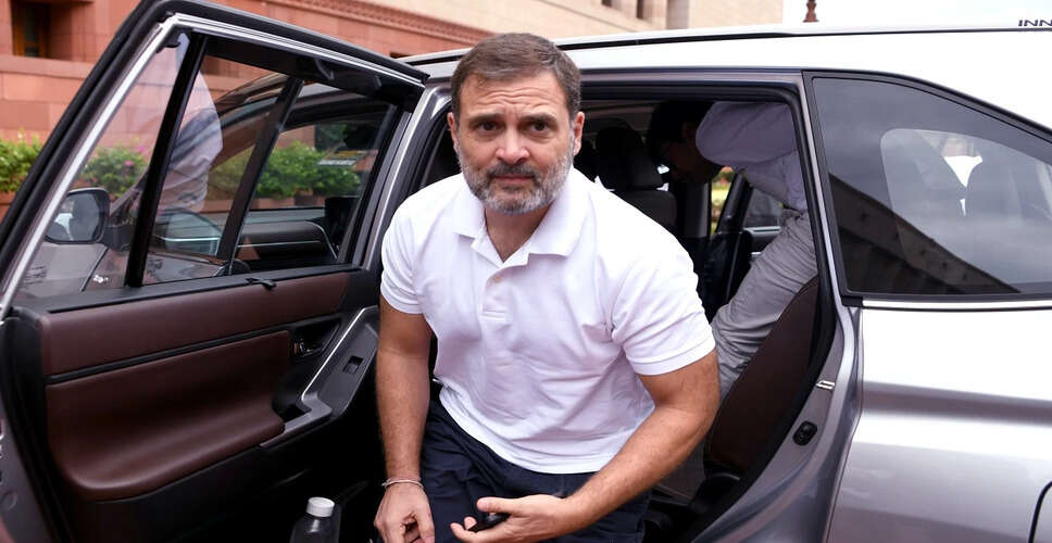 Rahul Gandhi Criticizes BJP Government Over Employment Bill in Lok Sabha