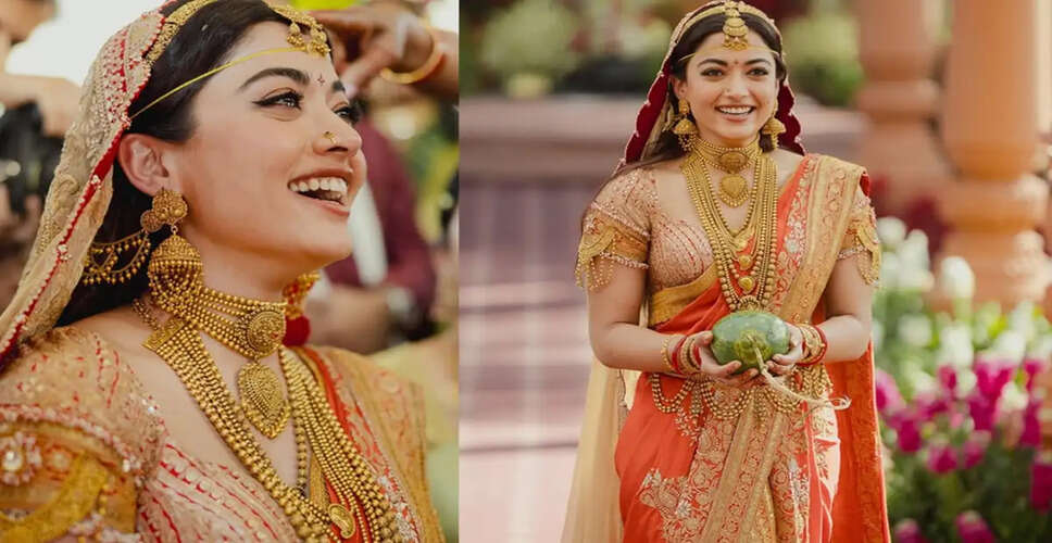 Rashmika Mandanna and Vijay Deverakonda Celebrate Their Love in Stunning Wedding Photos