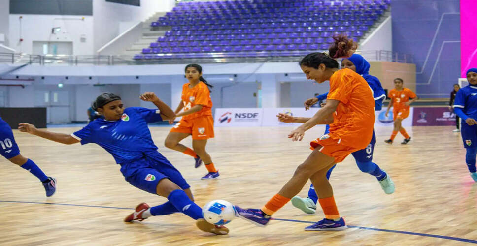 Historic Win for Indian Women's Futsal Team in SAFF Championship