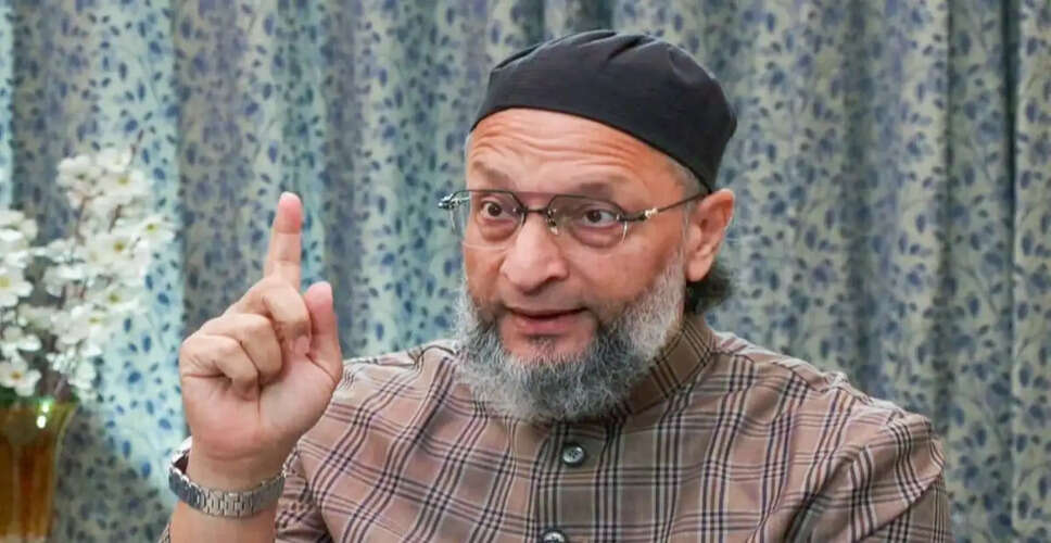 Owaisi Criticizes Union Minister for Comments on Muslim Minority Status