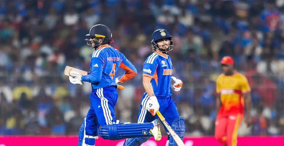 India Dominates Zimbabwe with Record-Breaking T20 World Cup Performance