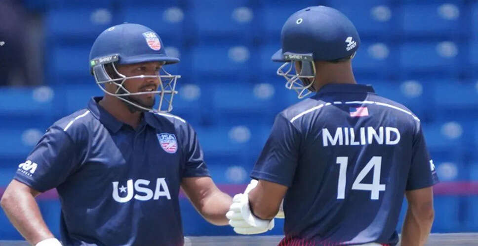 Indian Cricketers Shine in USA with Record-Breaking ODI Performances