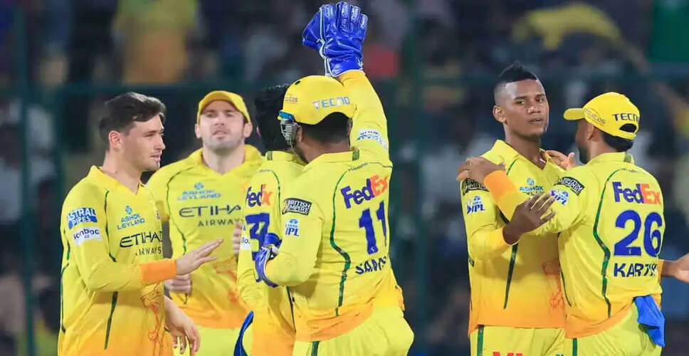 Chennai Super Kings Strengthen Playoff Hopes with Victory Over Delhi Capitals
