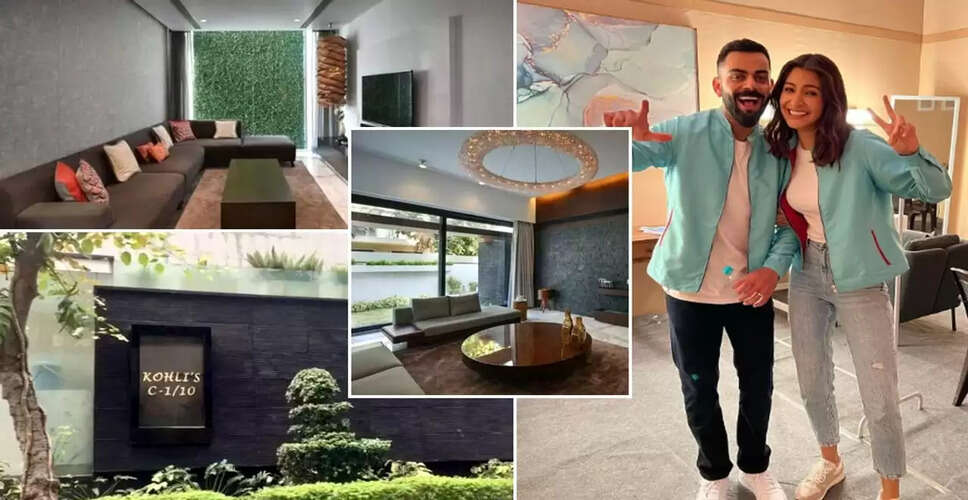 Inside Virat Kohli and Anushka Sharma's Luxurious Gurugram Mansion