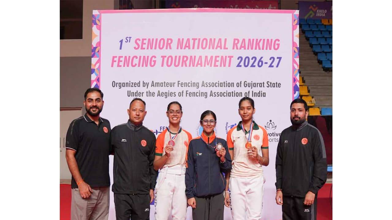 VBF's Remarkable Performance at Senior Ranking Fencing Tournament 2026-27