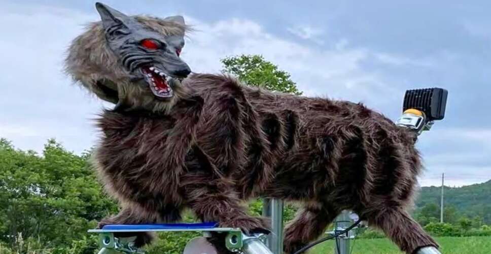 Japan's robotic wolves: A new weapon in the fight against bears