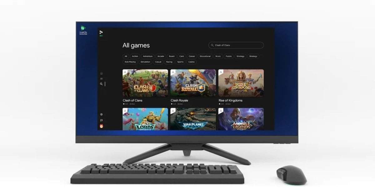 Google Play Games for PC levels up with availability spreading to