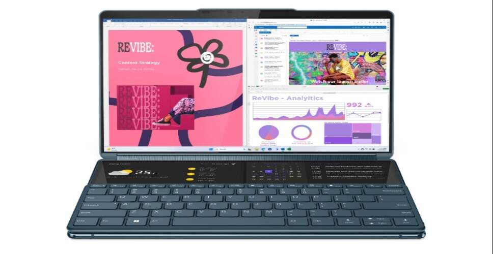 Lenovo's Yoga Book 9i resurrects the dual-screen dream with a keyboard surprise