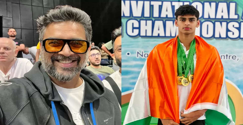 R Madhavan's Son Vedaant Emerges as a Young Sports Star, Wins 5 Gold